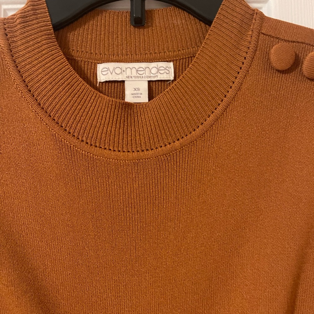 Orange dress/ worn only once